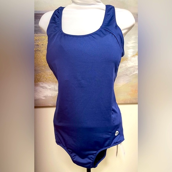 BALEAF one piece Bathing Suit, Navy, Size 40 - Picture 3 of 10